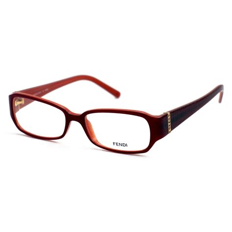 Fendi womens Rx glasses red f940 53 15 602 135 